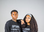 UPT1WN "STAY THE SAME" Long Sleeve Waffle Tee - Black